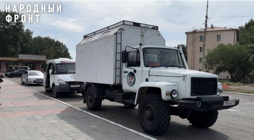 Своих не бросаем. Из Тувы на передовую отправили ещё четыре автомашины