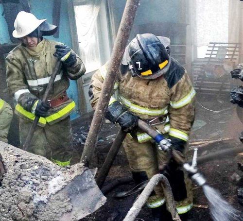 В Сизиме загорелось здание администрации