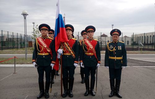 В Кызылском президентском кадетском училище прозвенел последний звонок для первых выпускников 