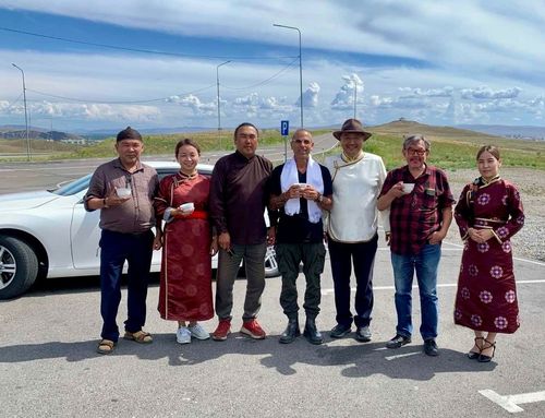 Накануне в Туву приехал один из главных участников фестиваля «Хоомей в Центре Азии» — Carmen Rizzo.