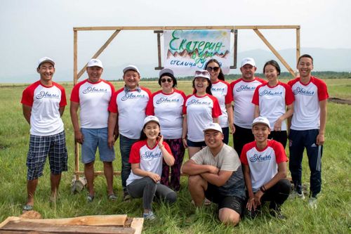 На озере Чагытай состоялось открытие второго фестиваля студенческих землячеств «Эвилел» 