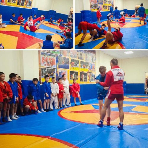 Знаменитые спортсмены России провели мастер — класс для школьников Тувы