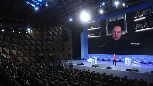 Илон Маск выступил на всероссийском марафоне «Новое знание»