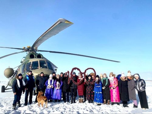 Летчики «Тува Авиа» провели экскурсию для кунгуртугских школьников