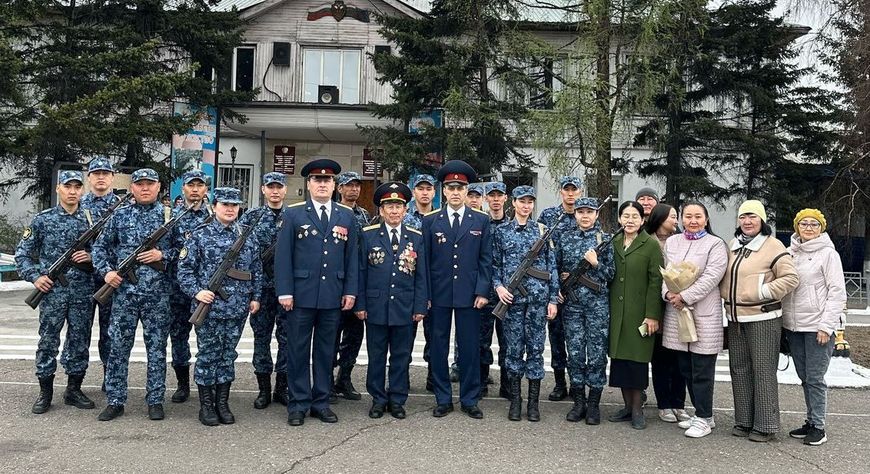 В УФСИН России по Туве прошло торжественное мероприятие, посвященное приведению к присяге сотрудников УИС