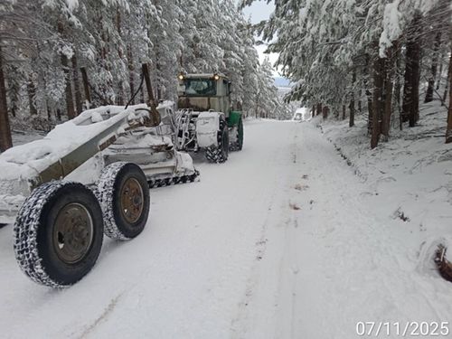 В Туве продолжаются работы по зимнему содержанию дорог
